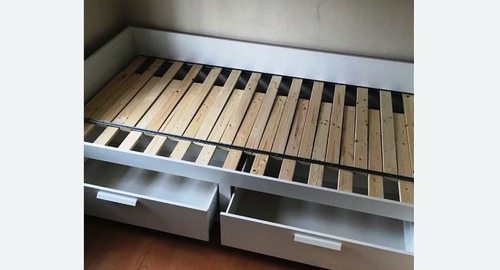 Сборка кровати ИКЕА. Площадь Восстания