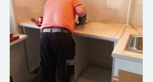 Сборка кухонного гарнитура. Площадь Восстания